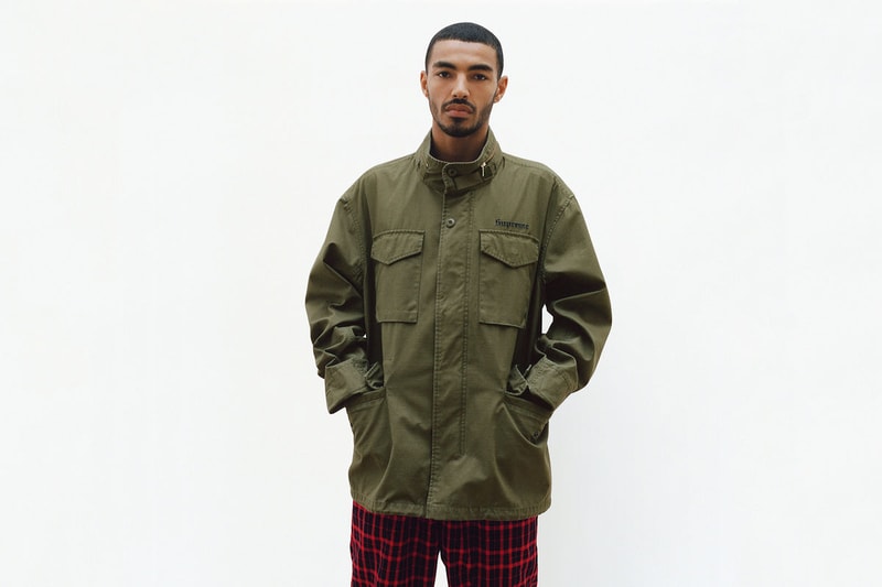 Supreme Fall/Winter 2018 Lookbook Coat Green