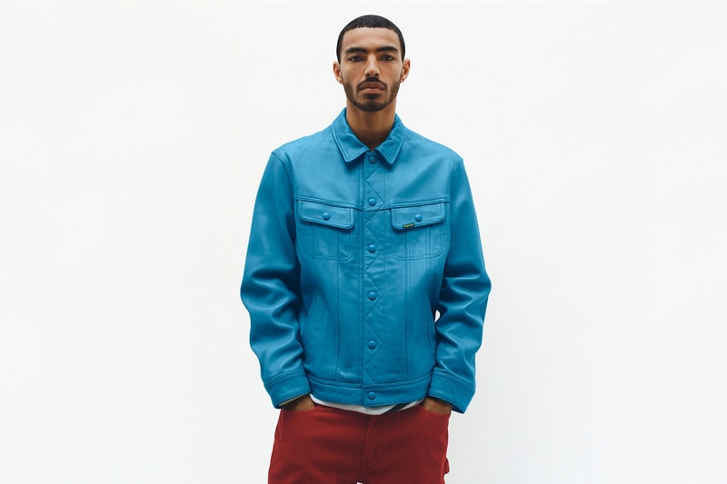 Supreme Fall/Winter 2018 Lookbook Denim Jacket Blue