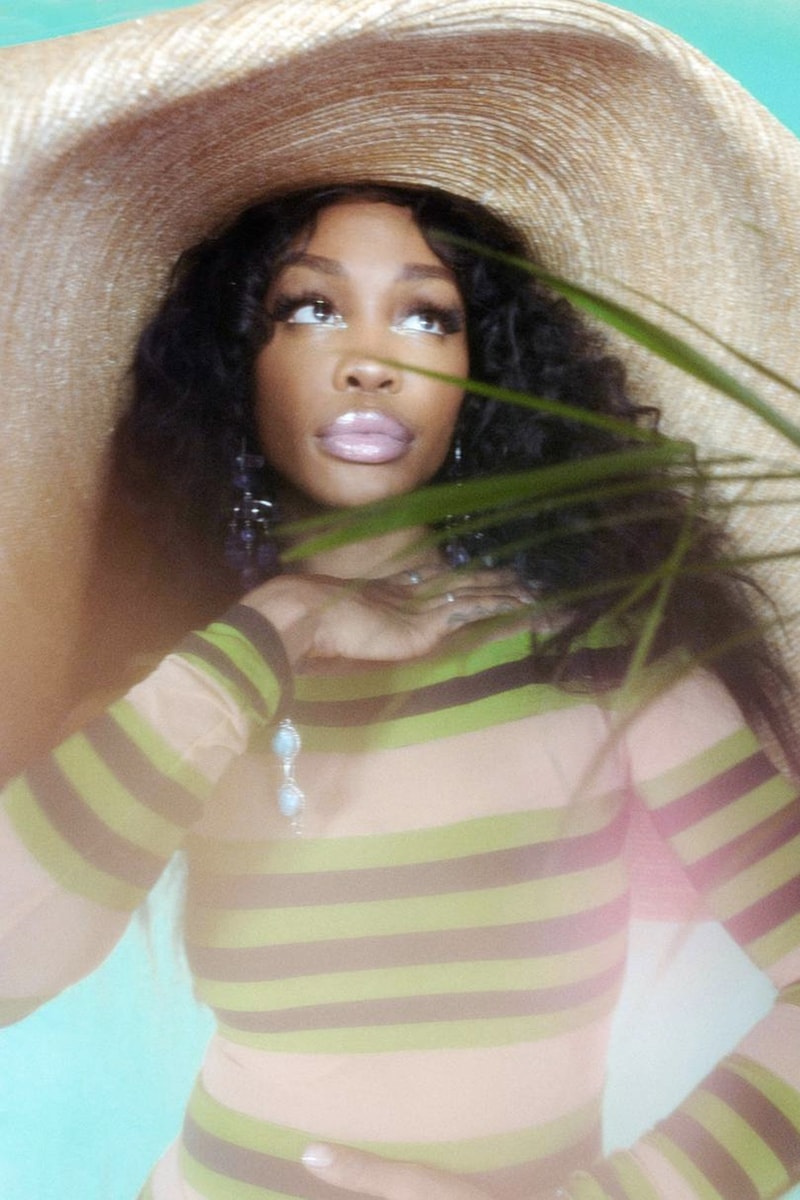 SZA Interview British Vogue CTRL Music Album Art Fashion