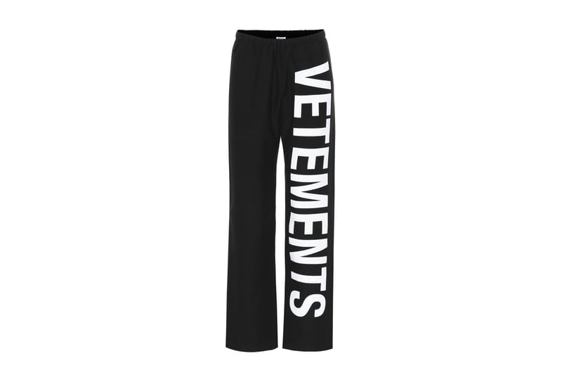 Vetements' Latest Sweatpants Are All About the Logo