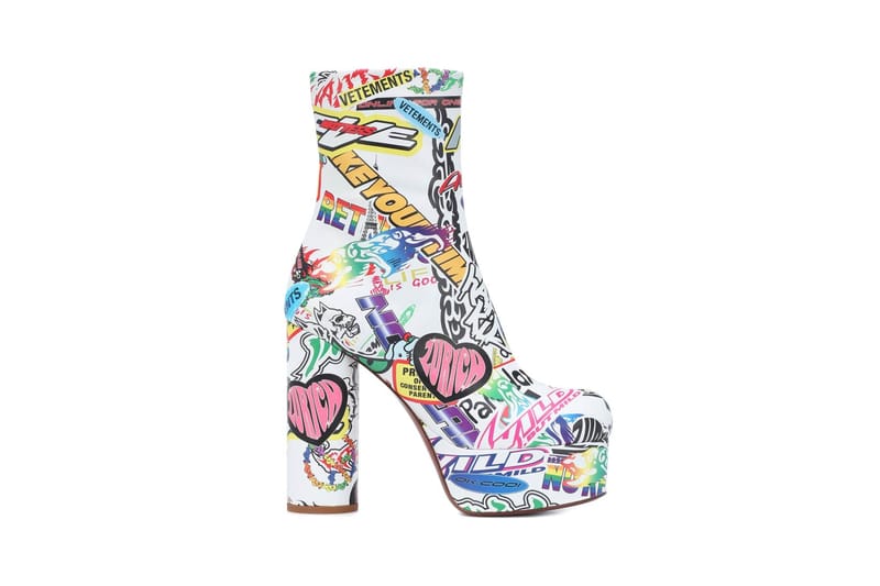 Feel the Love in Vetements' Graphic Go-Go Boots