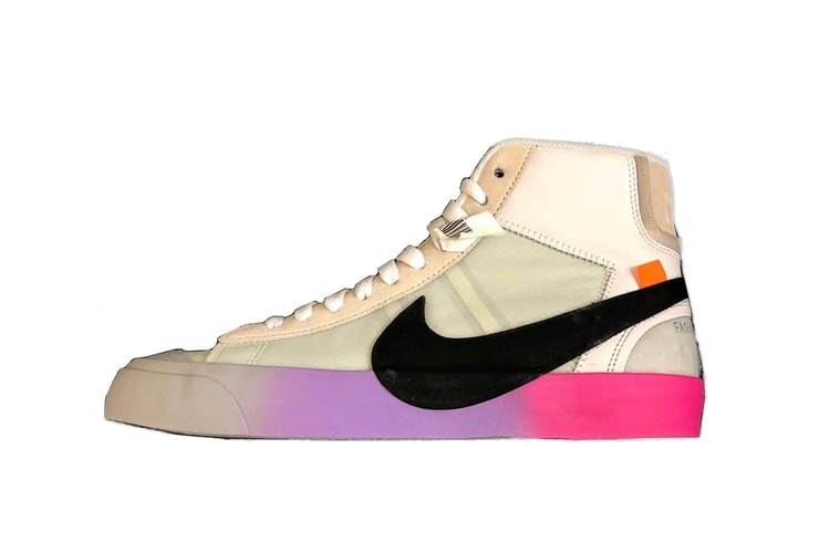 Are Virgil Abloh and Nike Releasing a Pair of Gradient-Soled Blazers?