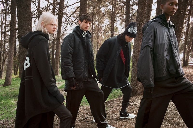 Y-3 Fall/Winter 2018 Collection Lookbook Jackets Black