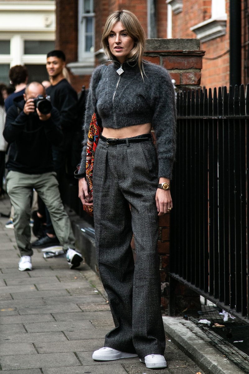 London Fashion Week Street Style Streetsnaps Spring Summer 2019 LFW
