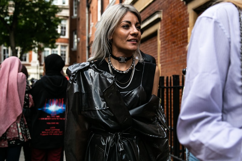 London Fashion Week Street Style Streetsnaps Spring Summer 2019 LFW