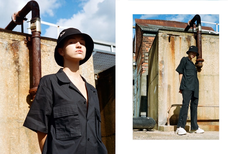 Tourne De Transmission TDT Fall/Winter 2018 Lookbook Streetwear Fashion Black Tactical Hat Range