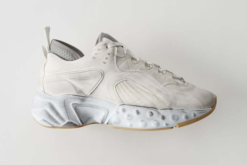 Acne Studios Pre-Distressed Manhattan Sneakers | Hypebae