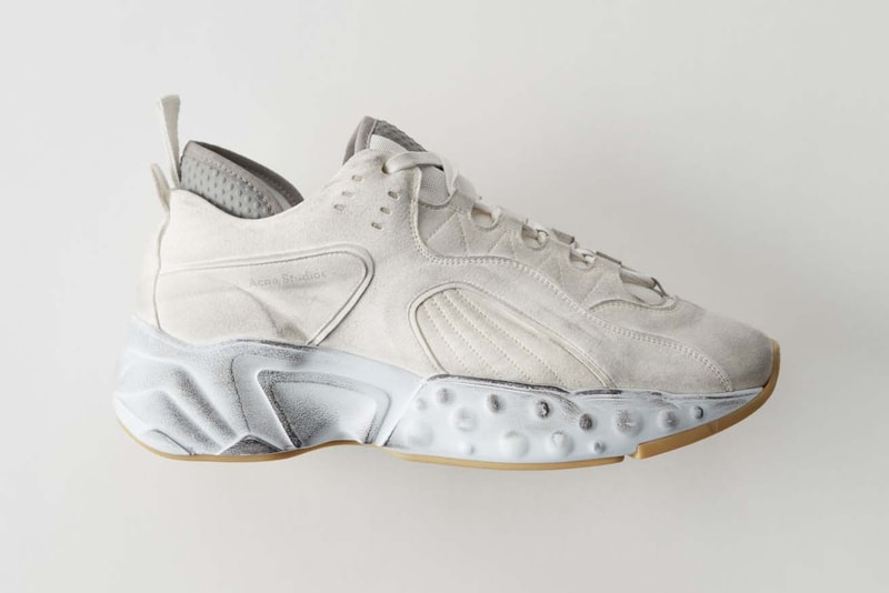 Acne Studios Pre-Distressed Tumbled Manhattan Sneakers