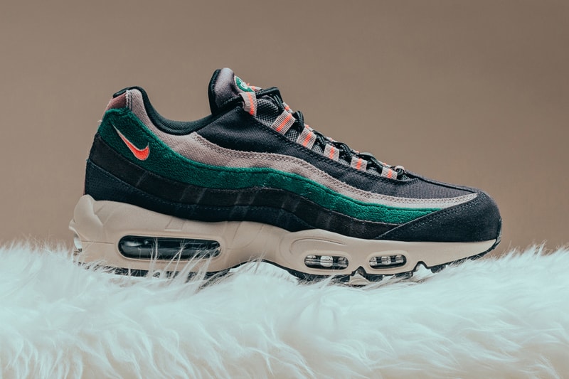 Nike Air Max 95 Premium Oil Grey Bright Mango