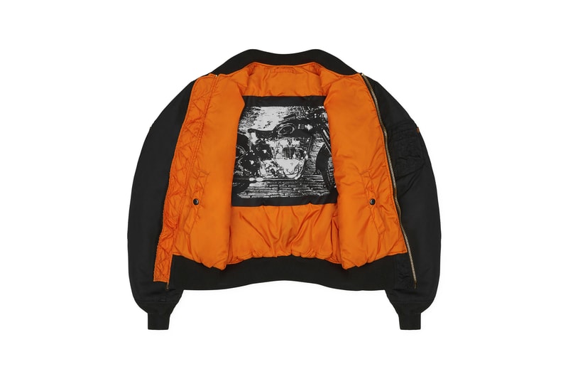 1017 ALYX 9SM x SHOWstudio Capsule Collection Triumph Twin Bomber Black