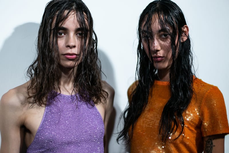 Take a Backstage Look at Ashish's Rebellious SS19 Show Featuring Glitzy Partywear