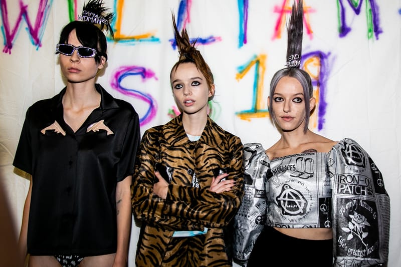 A Backstage Look at Ashley Williams' SS19 Show at London Fashion Week