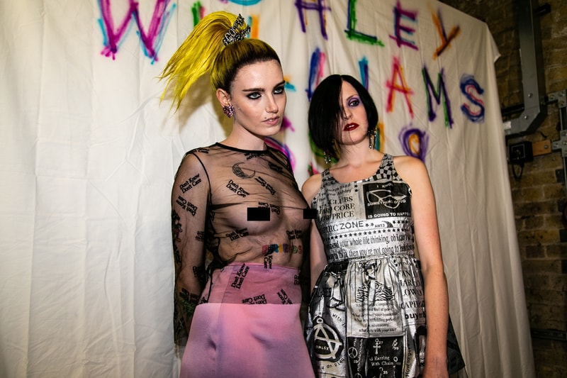 Ashley Williams Spring Summer 2019 London Fashion Week Backstage SS19