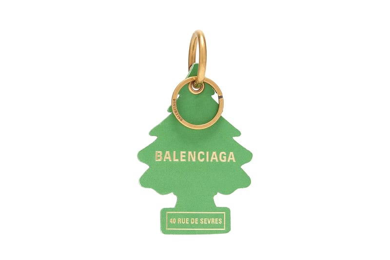 Balenciaga Just Dropped a $267 USD Air-Freshener Tree Keyring