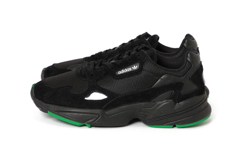 BEAMS adidas Originals Falcon Black Green