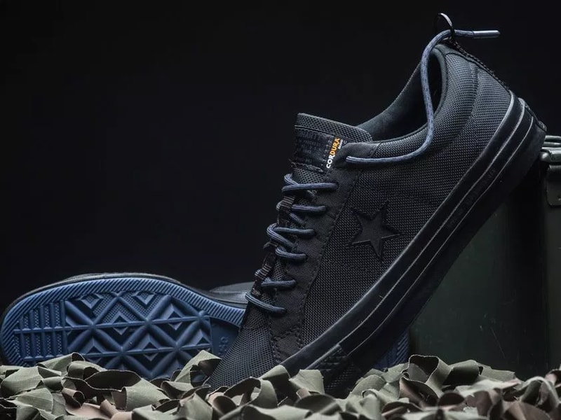 carhartt wip converse one star ox collab collection military green white black