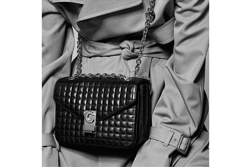 Celine C Monogram Bag Black Hedi Slimane