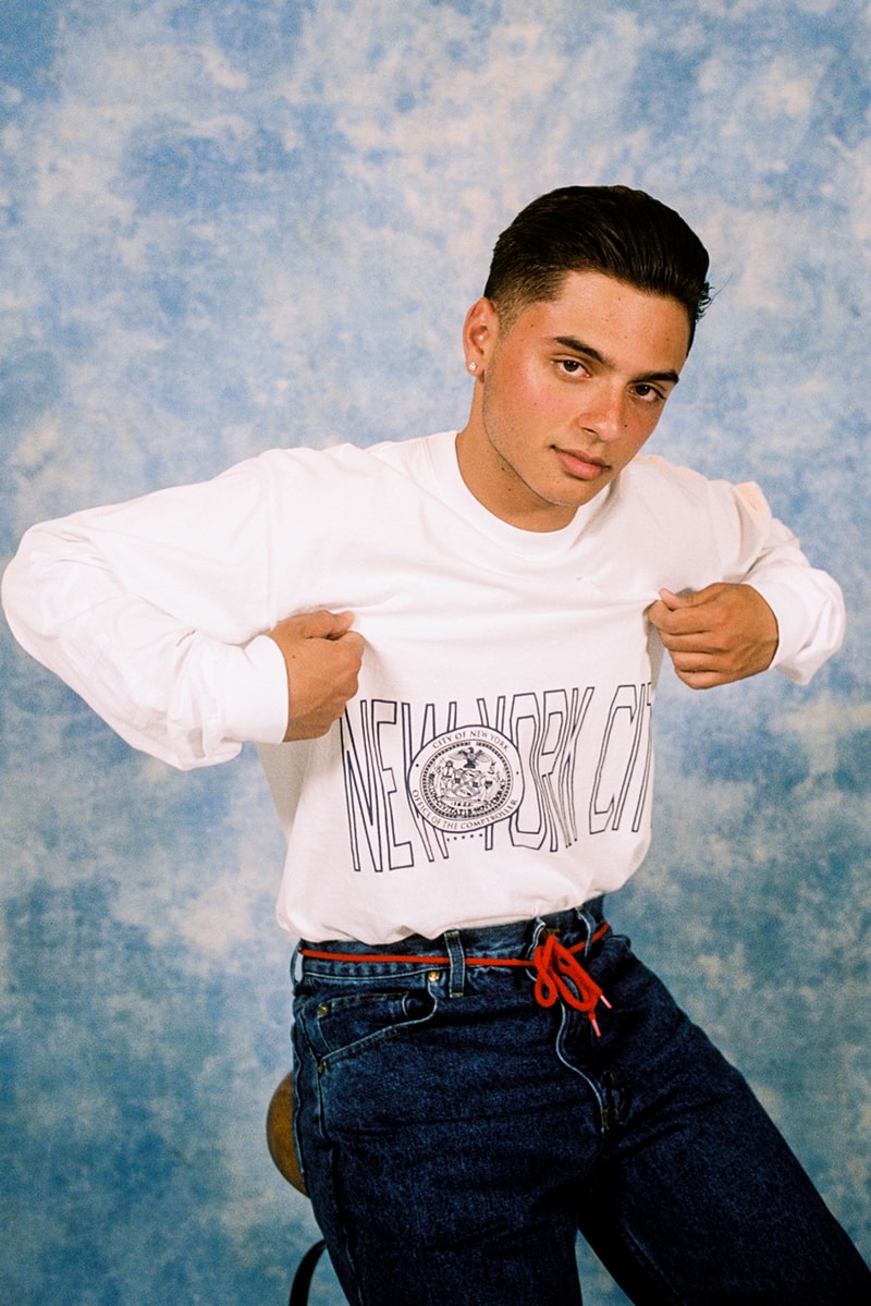 Cherry Los Angeles ADHD Collection Lookbook New York Long Sleeve T-shirt White Black