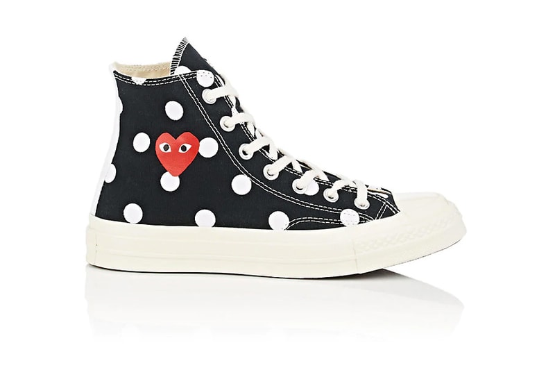 comme des garcons play converse chuck taylor 70 polka dot barneys