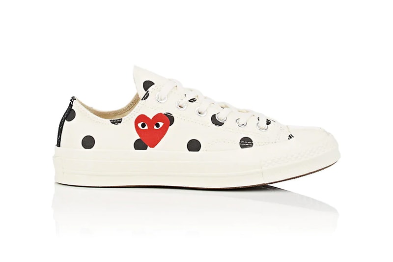 comme des garcons play converse chuck taylor 70 polka dot barneys