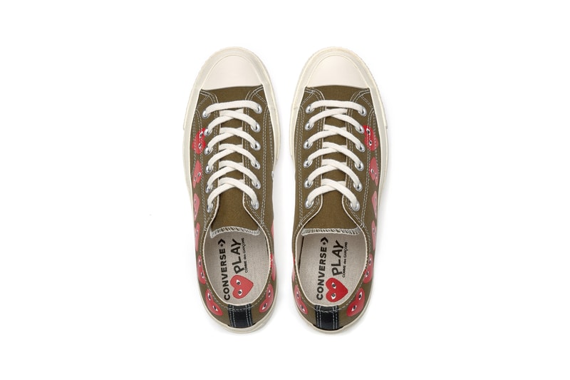 COMME des GARCONS x Converse All Star Low Top Khaki