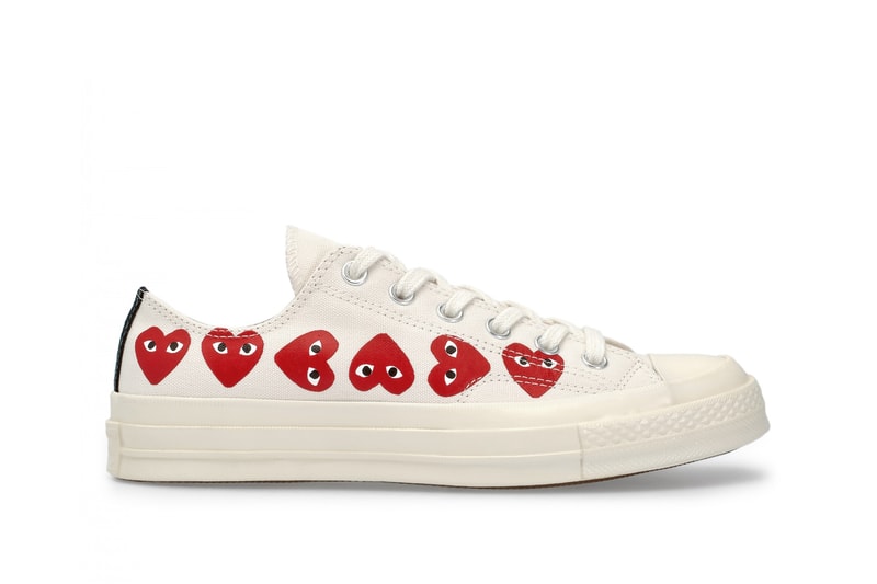 COMME des GARCONS x Converse All Star Low Top White