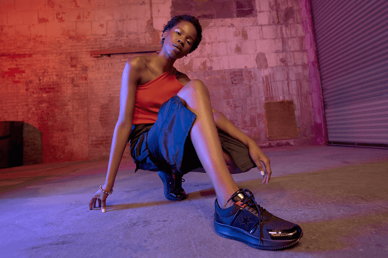 Converse Run Star Y2K Black Red White