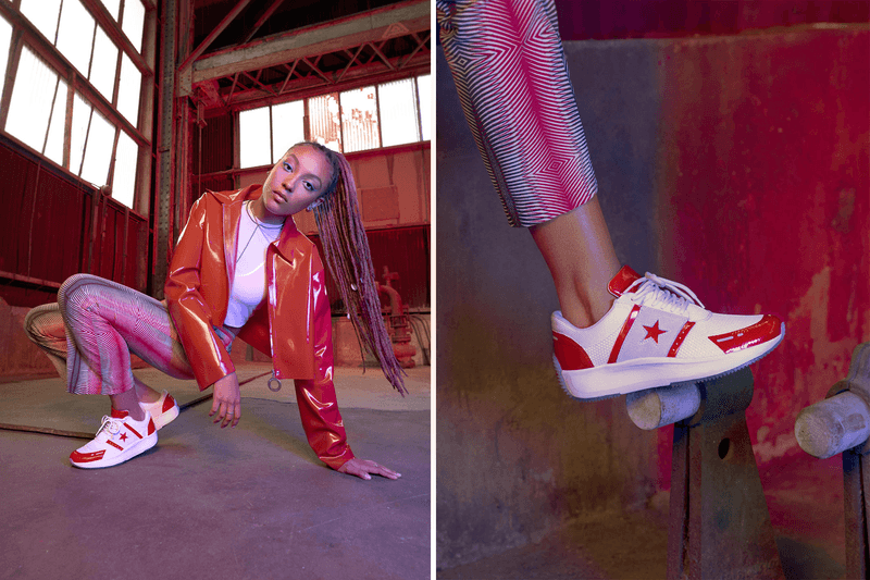 Converse Run Star Y2K Black Red White