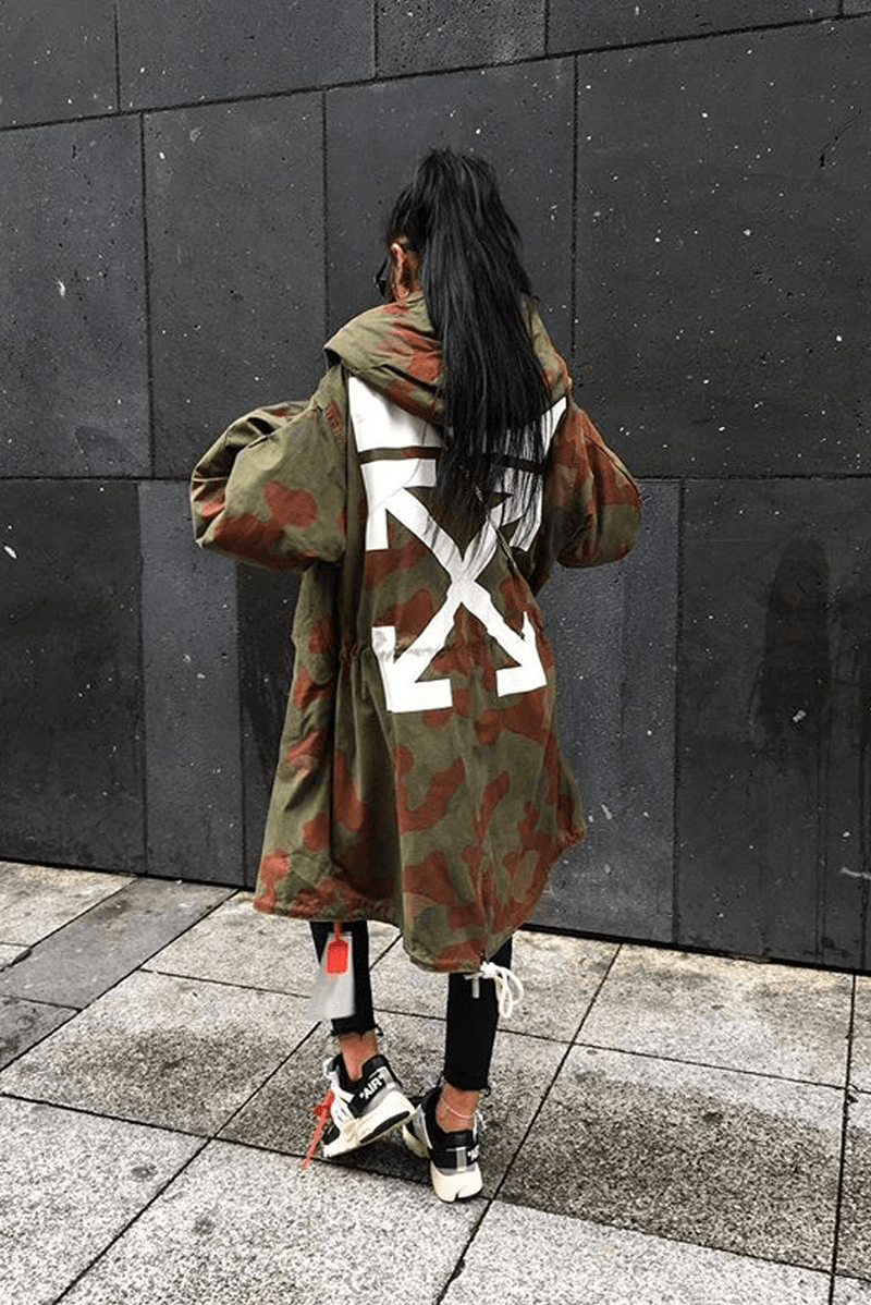 Off White Camo Jacket