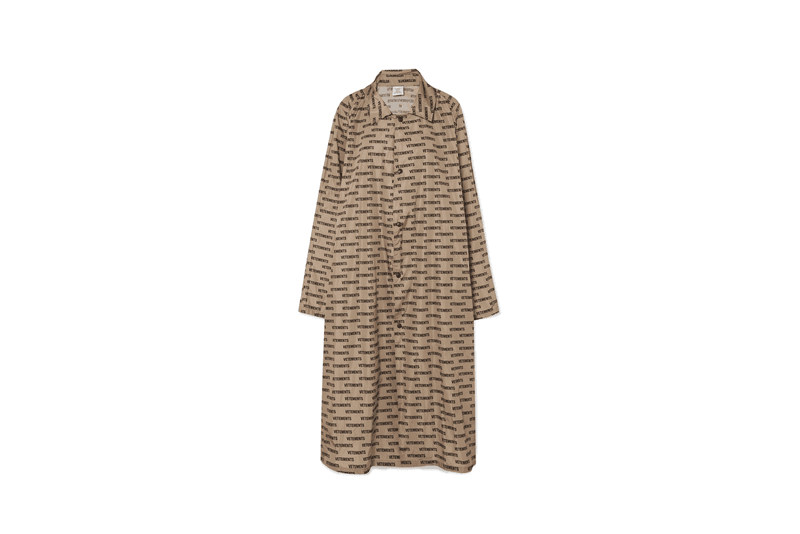 Off White Camo Midi Coat