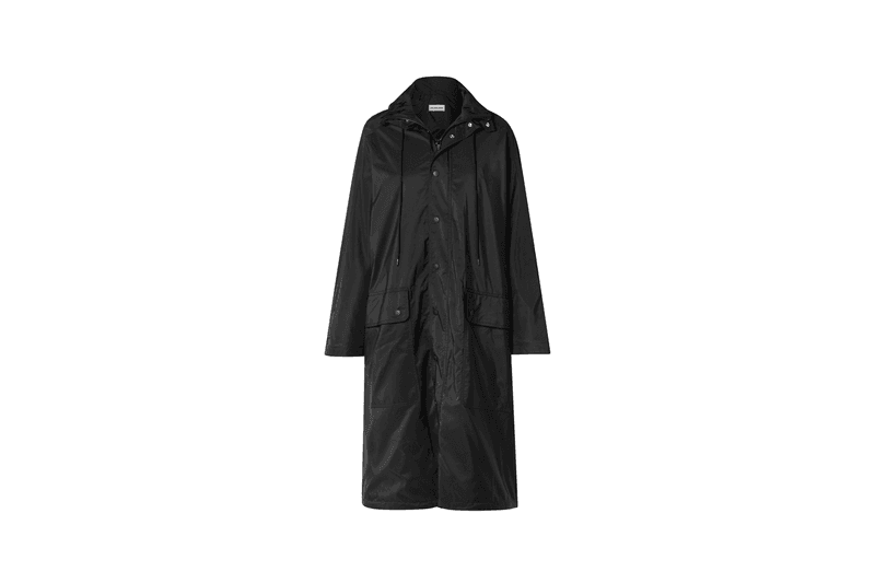 Off White Camo Midi Coat