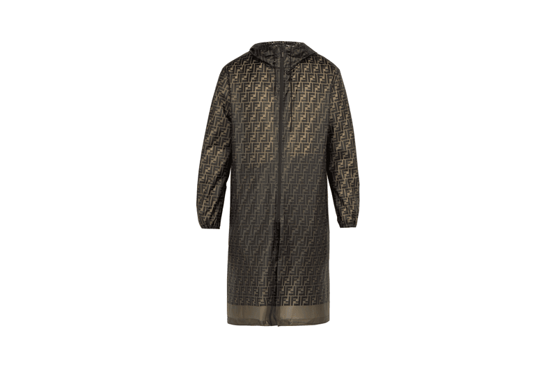 Off White Camo Midi Coat