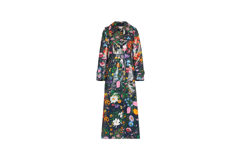 Off White Camo Midi Coat