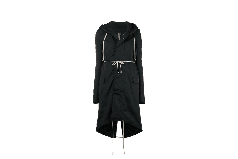 Off White Camo Midi Coat