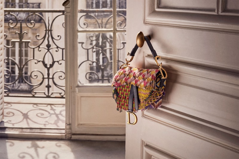 Dior Beaded Saddle Bag Fall Winter 2018 2019 By Maria Grazia Chiuri