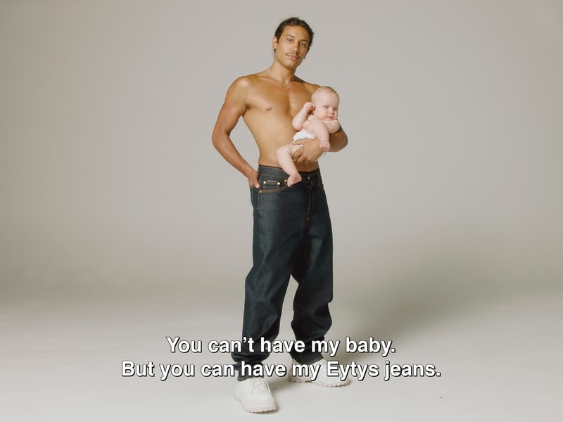 eytys genderless unisex jeans denim collection buffalo zine