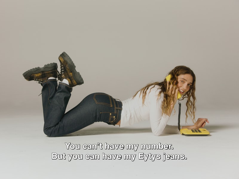 eytys genderless unisex jeans denim collection buffalo zine