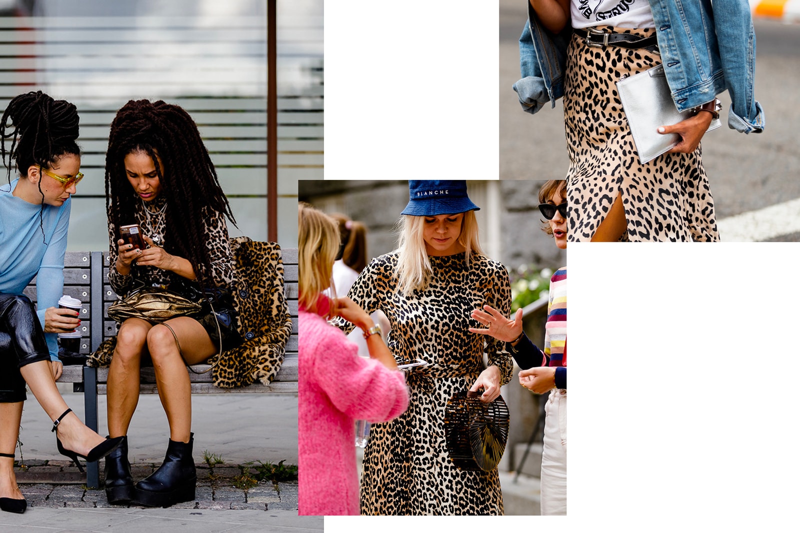 Street Style Trends Fall Winter 2018 Oslo Fashion Week Pink Denim Suit Blazer Boots
