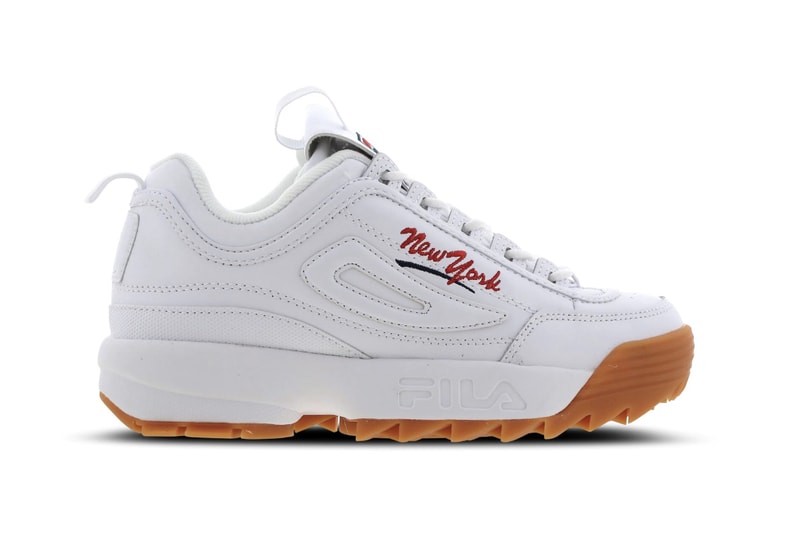 FILA Disruptor 2 Fashion Week Pack Sneakers New York London Milan Paris