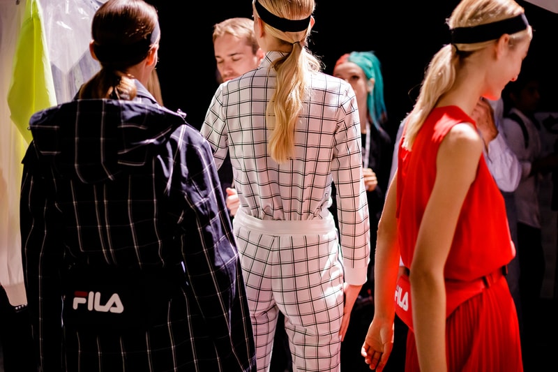 FILA SS19 Spring Summer 2019 Milan Fashion Week Backstage Behind The Scenes