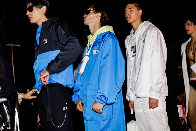 FILA SS19 Spring Summer 2019 Milan Fashion Week Backstage Behind The Scenes
