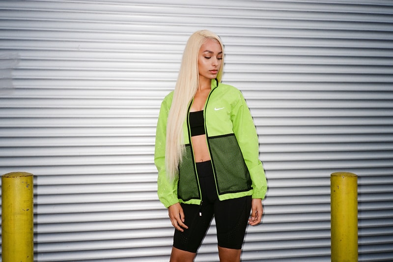 Frankie Collective Reworked Supreme Neon Green Jacket Windbreaker