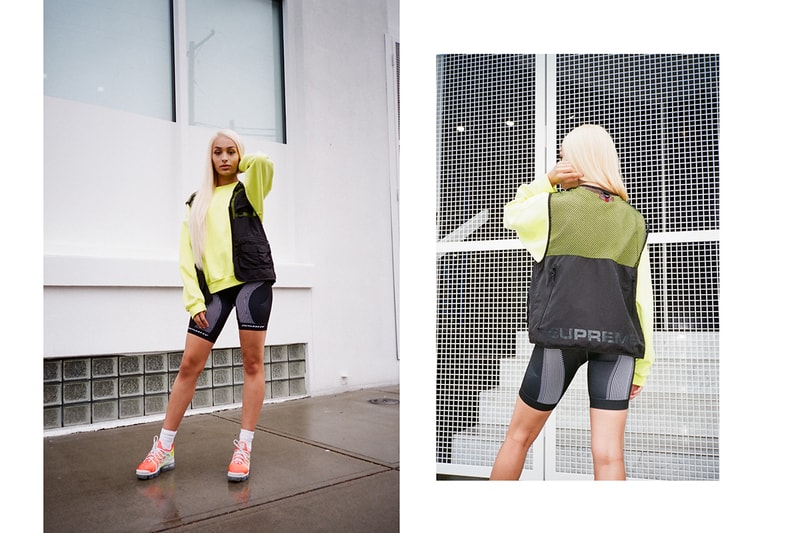 Frankie Collective Reworked Supreme Vest Logo Green Neon