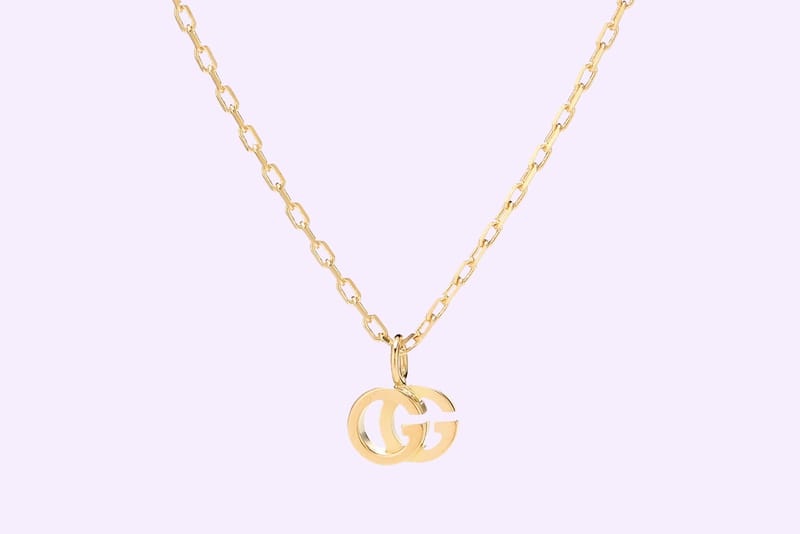 Gucci's Golden Double G Logo Necklace Is a Luxe Statement Piece
