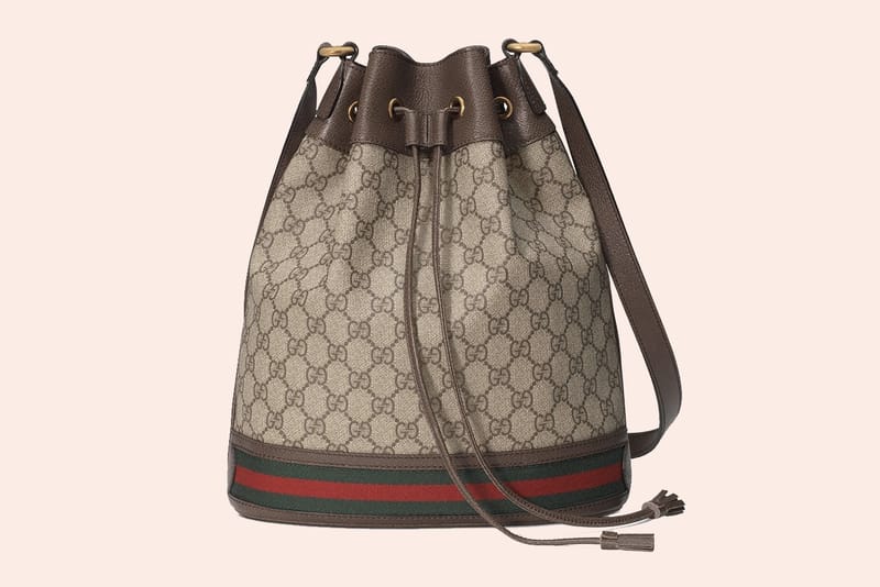 Gucci's Monogrammed Bucket Bag Is the Ultimate Fall Accessory