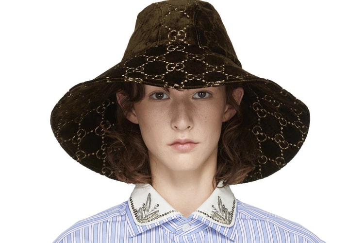 Gucci's Velvet GG Logo Fedora Is the Ultimate Statement-Maker