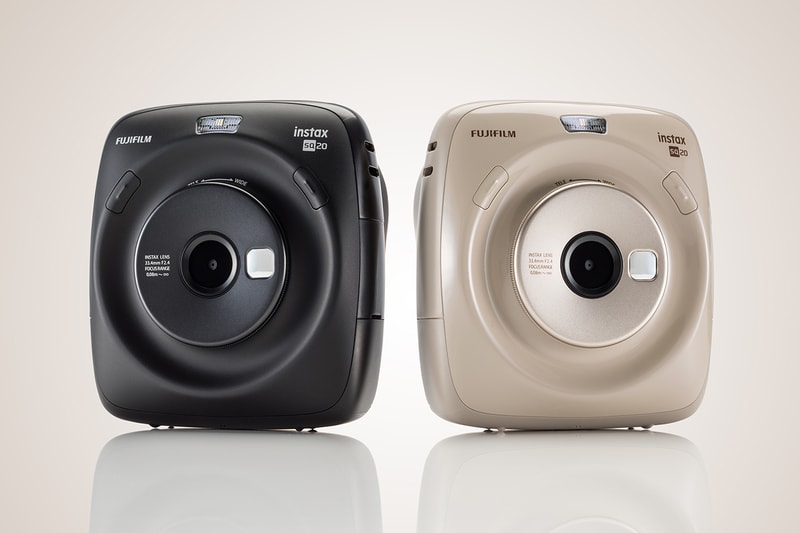 Fujifilm New Instax SQUARE SQ20 Instant Camera Black Beige