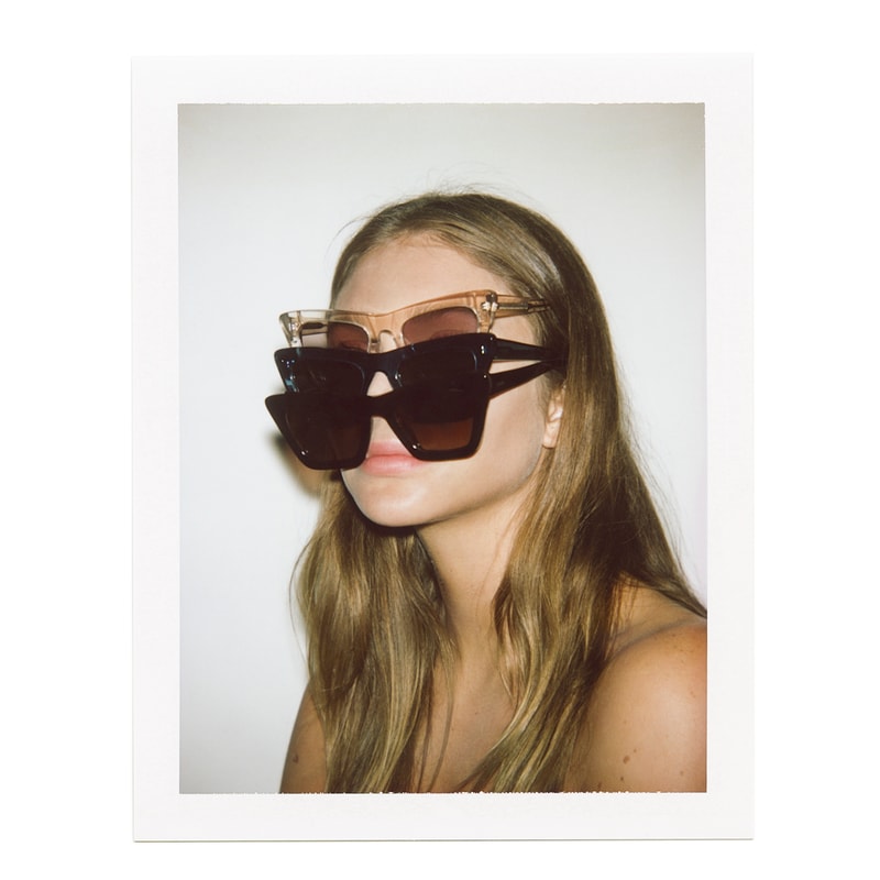 Jessie Andrews x KOMONO Sunglasses Collaboration Shades Lookbook Capsule Collection