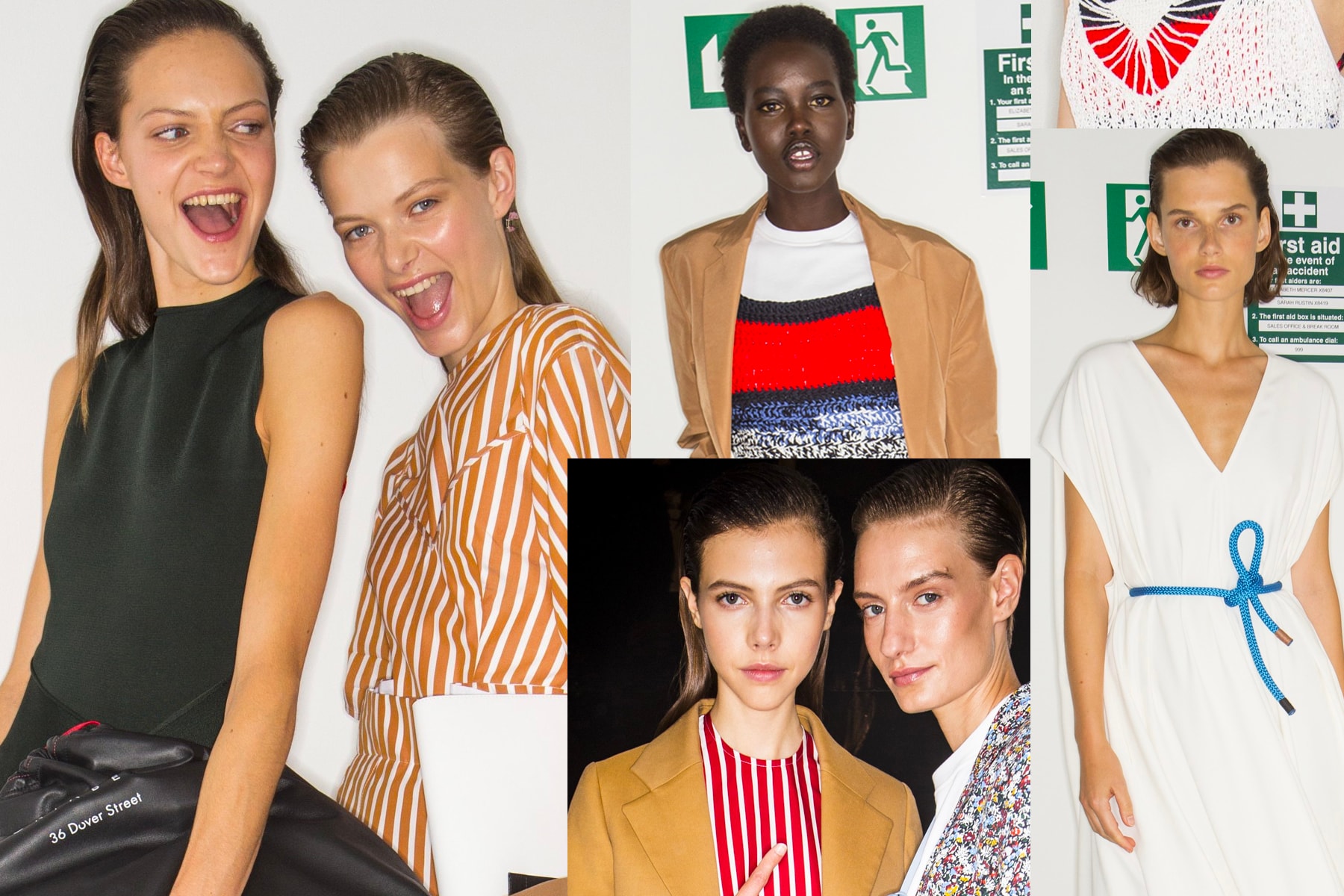 London Fashion Week SS19 Spring Summer 2019 LFW Hair Makeup Trends Beauty Ashely Williams Backstage