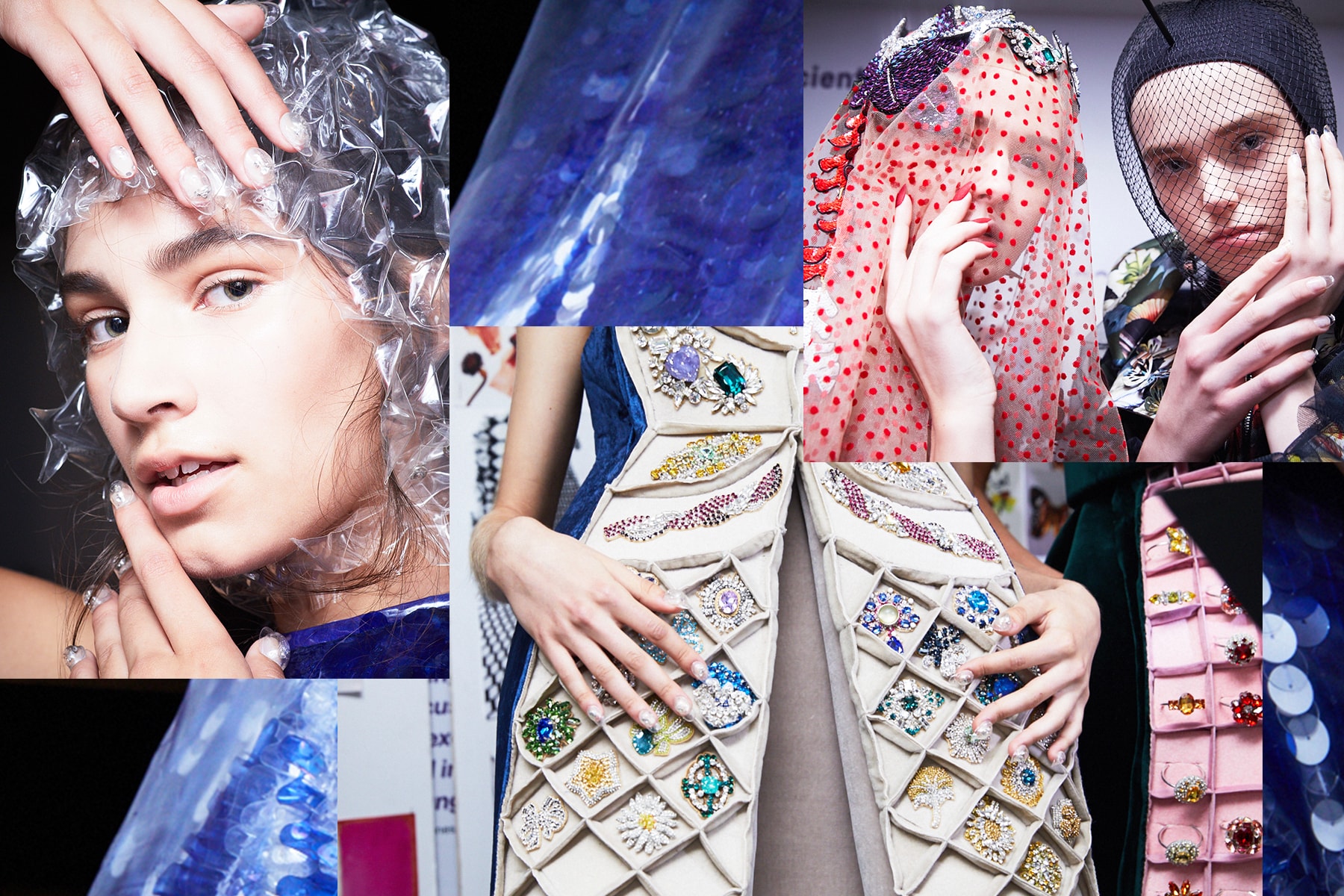 London Fashion Week SS19 Spring Summer 2019 LFW Hair Makeup Trends Beauty Ashely Williams Backstage